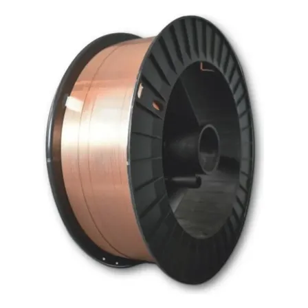 Alambre Soldadora Mig Macizo 0,9mm Lincoln 70s-6 Rollo 15kg Cobreado
