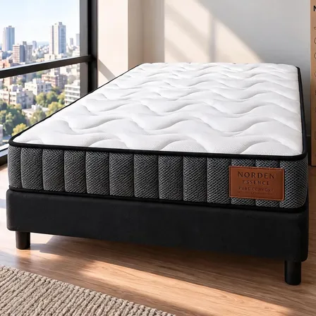 Colchón Norden Essence Caja 1 1/2 Plaza 90x190 Espuma 28d