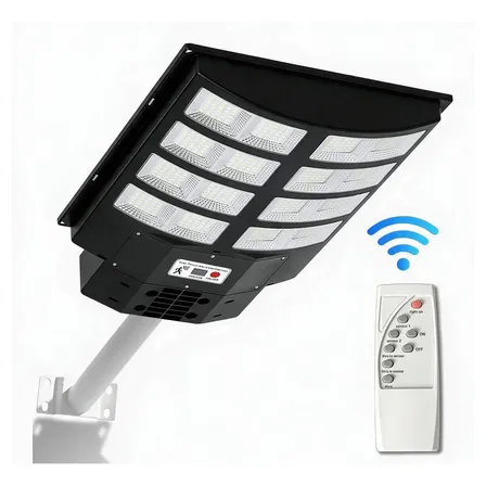 Reflector Solar Led Luz Exterior Lamparas Solares Sensor 1000w Blanco Frío