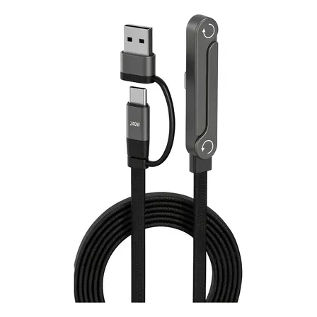 Cable Usb C A Usb C 240w Adaptador Usb A Y Soporte Integrado