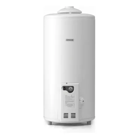 Termotanque A Gas Longvie 75 Litros De Pie T3075pf Blanco