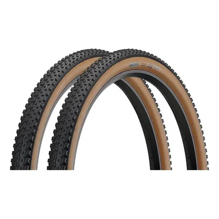 Par De Cubiertas Bicicleta Maxxis Ikon Rod 29x2.2 Tr Exo Marrón Claro