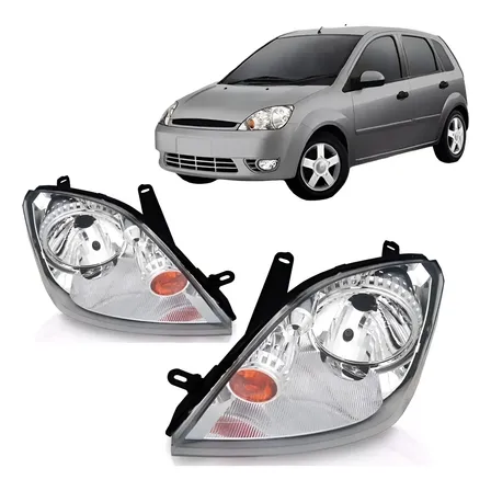 Juego Optica Ford Fiesta 2003 2004 2005 2006 Ambiente Plus Ambos Lados