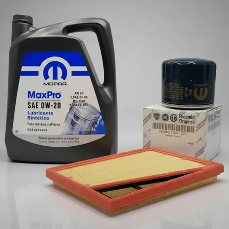 Kit Aceite 0w20 + Filtros Aire - Aceite // Argo Cronos 1.3