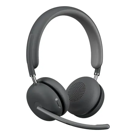 Audífono Inalámbrico Logitech Zone Wireless 2, Grafito Color Gris Oscuro