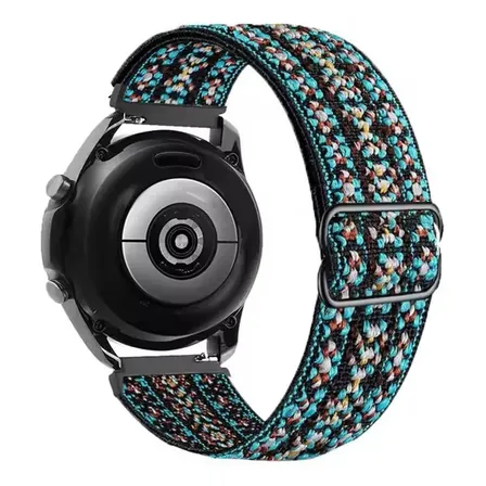 Malla 22mm Para Reloj Amazfit Gtr 2 3 4 Mini Xiaomi Mi Watch S3 S1 Active Redmi 5 Lite 5 Active Samsung Gear S3 Imilab Kw66 W12 Haylou Ls05 De Tela Elastica Generica Marca Miaband Color Colorido