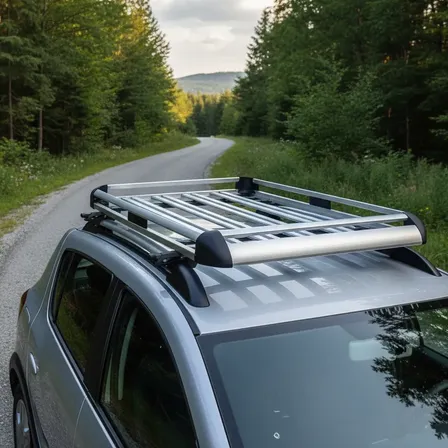 Parrilla Portaequipaje  De Aluminio Para Sandero Stepway