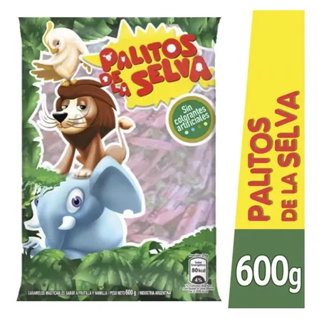 Caramelos Palitos De La Selva 600 gr