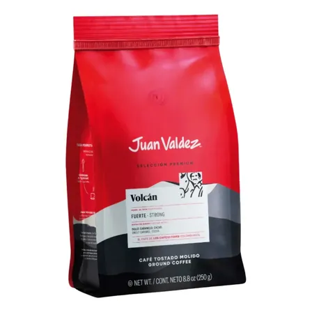 Café Tostado Molido Juan Valdez Volcán 250 Gr