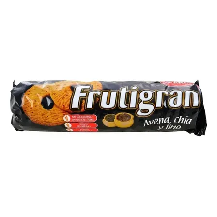 Galletas Dulces Frutigran Semillas De Chia Y Lino Granix