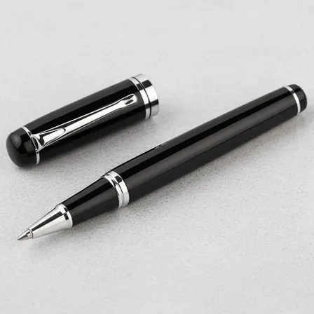 Lapicera Boligrafo Con Tapa Estuche Minimalista Elegante