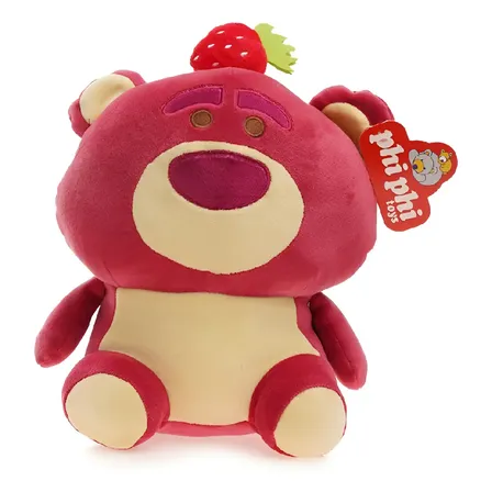 Peluche Lotso de Toy Story, Mediano y Bordó, de Phi Phi Toys