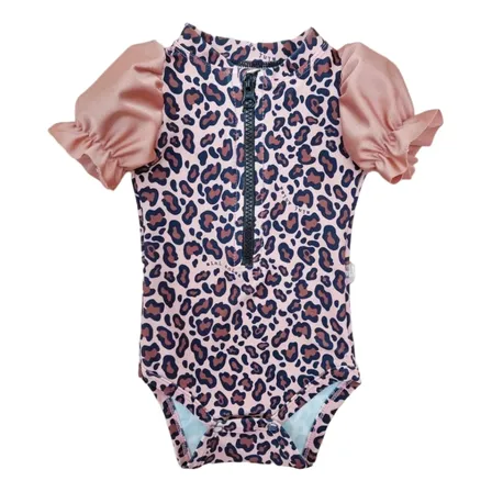 Entera Moana Mini Ánima Malla Traje De Baño Filtro Uv Bebé Animal Print Bebe 4-8 M
