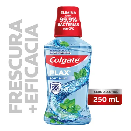 Enjuague Bucal Colgate Plax Soft Mint 250ml