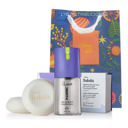 Kit Natura Regalo Rutina Diaria Cuidado Corporal