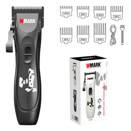 Cortadora De Pelo Inalam C/accesorios 7000 Rpm Wmark Ng-7004 Negro
