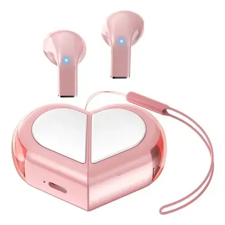 Auriculares In-ear TRYMISS K520 Inalámbricos con Bluetooth y Cancelación de Ruido, en Rosa