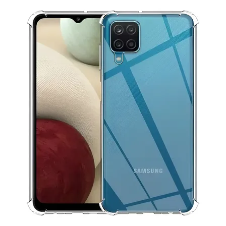 Funda Para Samsung Anti Impacto Conserva El Color Original Transparente A12 / M12