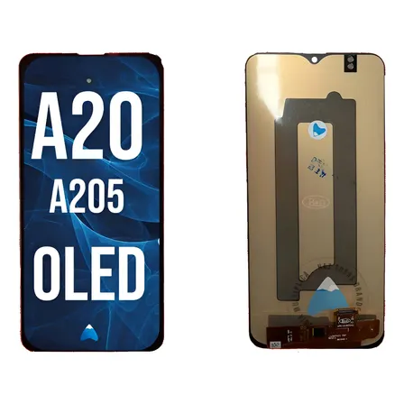 Modulo Display Pantalla Para Samsung A20 A205 Oled  Negro