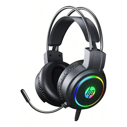 Auriculares Hp H160 Rgb Gamer Black
