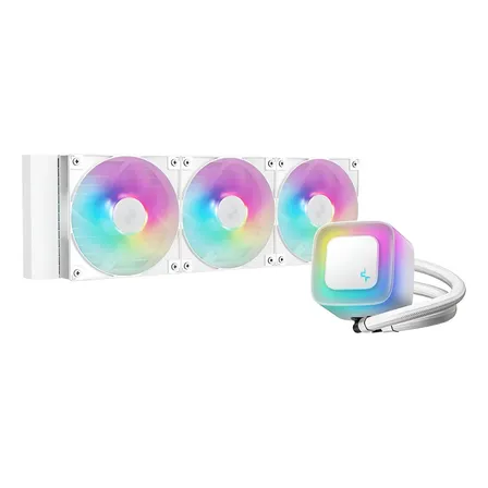 Watercooling Aio Deepcool Le360 V2 Wh Argb Intel Y Amd 360mm