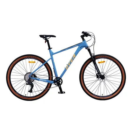 Bicicleta MTB Overtech Peregrine Sport R29 1x11 Hidráulica Turquesa/naranja L