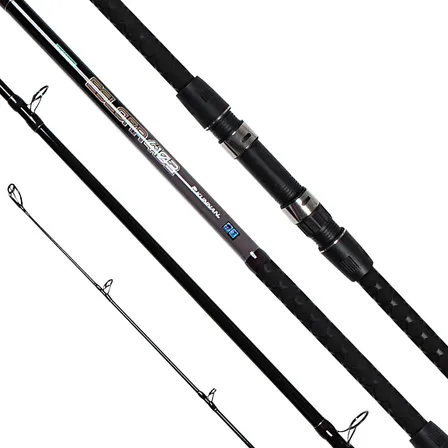 Caña Kunnan Eslora 4.10 m 3 Tramos 250g Lance Mar Surfcasting Color Negro
