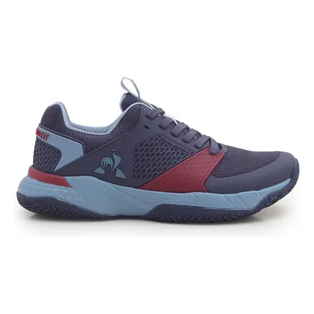 Zapatilla Le Coq Sportif Padel Backspin Azul Lisa 39 Ar