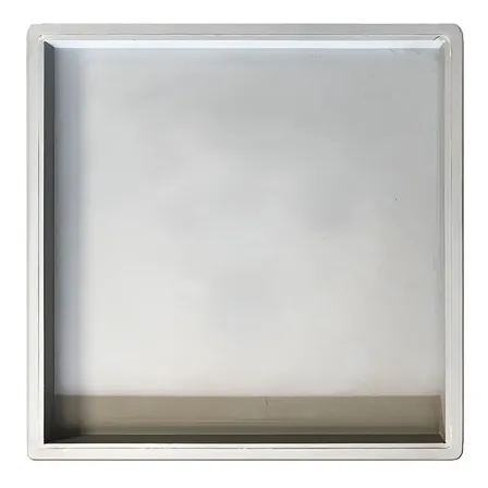 Molde Assaplast Piso, Baldosas, Mosaicos Liso Calcáreo 30x30 Color Gris Oscuro