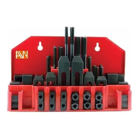 Juego De Clamps Ranura 15,7 Mm - T M12 - Insumos Dib