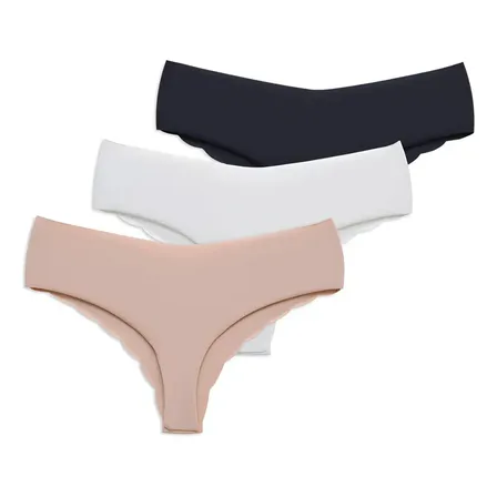 Pack X3 Bombachas Culotte Segunda Piel Cocot Art. 6192 Negro 3