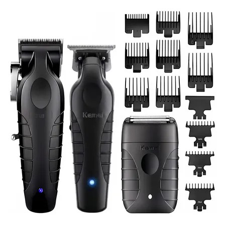 Kit Cortadora Y Patillera Km2299 Km2296 T95 Negro