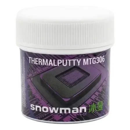 Thermal Putty 20g Pad Termico En Gel Snowman  12w/mk  Mtg306 Gris Oscuro