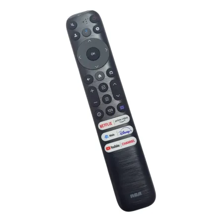 Control Remoto Rca Rc813 Con Comando De Voz Negro