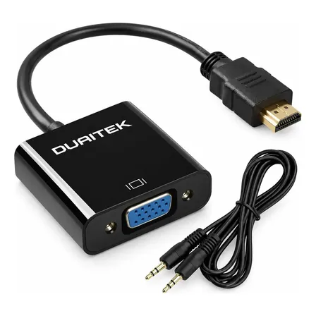 Conversor Hdmi A Vga 1080p + Audio Convertidor Hdmi2vga-1