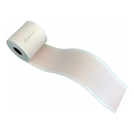 Papel Termosensible Ecg 50mm X 30mts - Caja X 10 Rollos Full