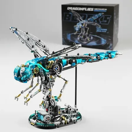 Bloques Para Armar Libélula Motorizada 866 Pzs
