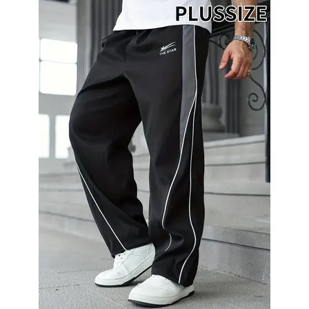 Pantalón Deportivo Recto Hombre Talle Grande