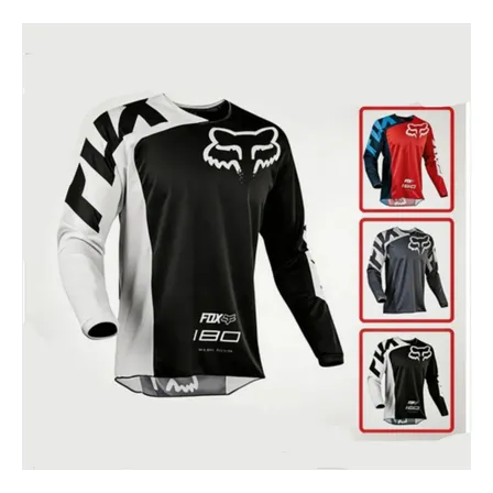 Camiseta Transpirable De Manga Larga Fox Para Andar En Bicicleta Y Moto