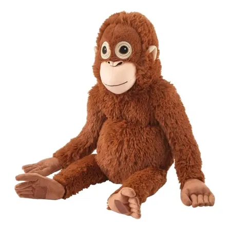 Peluche Mono 40 Cm Marrón