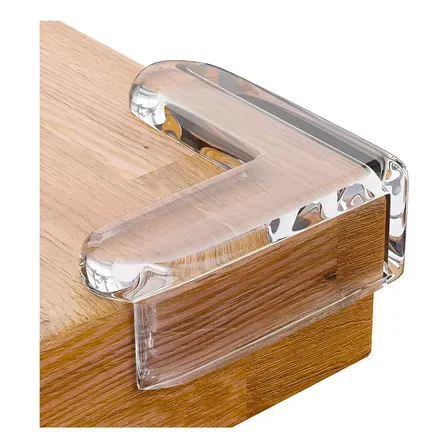 Set x20 Protectores Esquineros Gadnic Seguridad Mesa Bebe Transparente