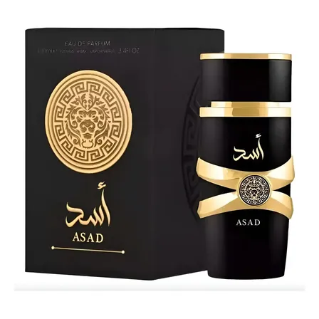 Perfume Asad Negro 100ml Estilo Árabe Exquisito Genérico