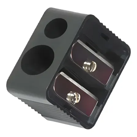 Sacapuntas Lisfar Para Delineador De Labios Y Ojos Blanco/negro