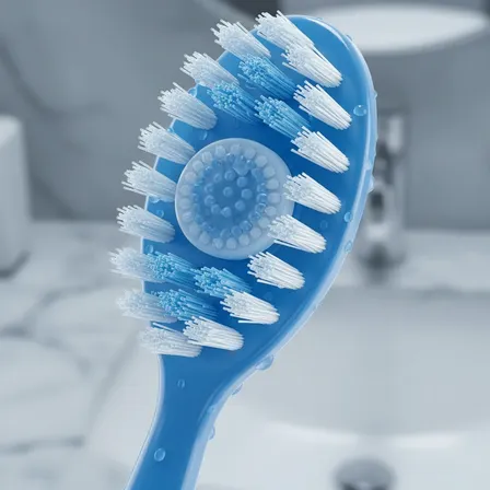 Cepillo De Dientes Descartable Shine Seek 5 En 1 Azul