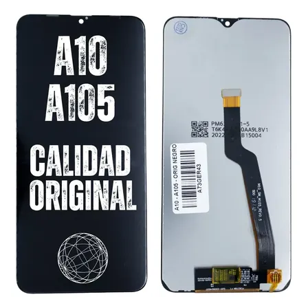 Modulo Pantalla Compatible Con Samsung A10 - A105 Display Negro