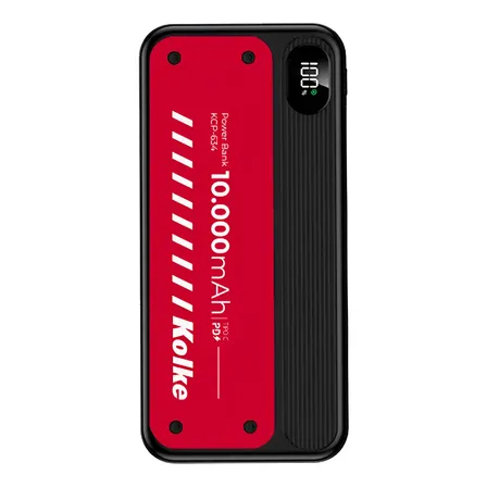 Batería Externa Power Bank Kolke 10000mah Carga Rápida Negro