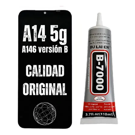 Modulo Pantalla Tactil Para Samsung Galaxy A14 5g (a146b) Con Pegamento 110ml
