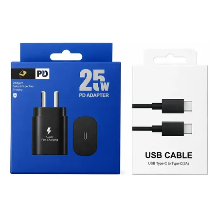 Cargador Carga Rapida 25w Para Samsung A36 A37 A55 A56 A57