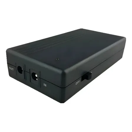 Ups Mini Batería Para Aparatos De 12v Router Camaras Negro