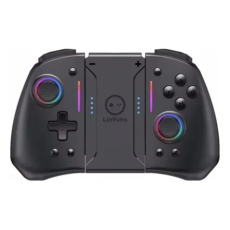 Control Inalámbrico Bluetooth Para Nintendo Switch Y Oled Y  Negro